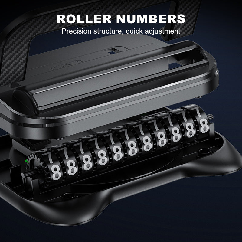 Faltbarer und um 360° drehbarer Telefonhalter