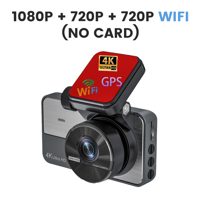 đ„Black-Friday-Mega-Angebot â 50 % Rabatt!đ„4K Ultra HD Dashcam mit Nachtsicht & WLAN - Loop-Aufnahme und Parkmodus