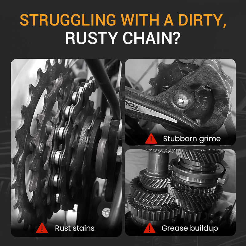 Tiefenreinigung & Rostschutz Fahrradkettenreiniger