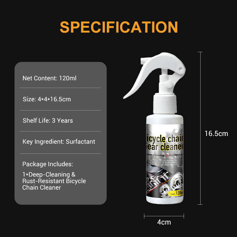 Tiefenreinigung & Rostschutz Fahrradkettenreiniger