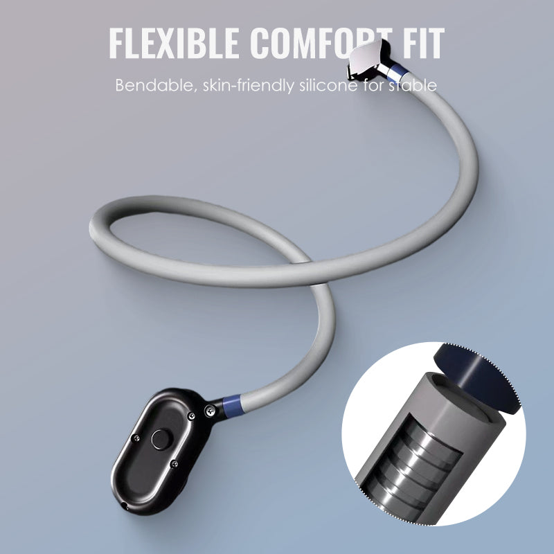 Freihändige magnetische Telefonhalterung für den Nacken