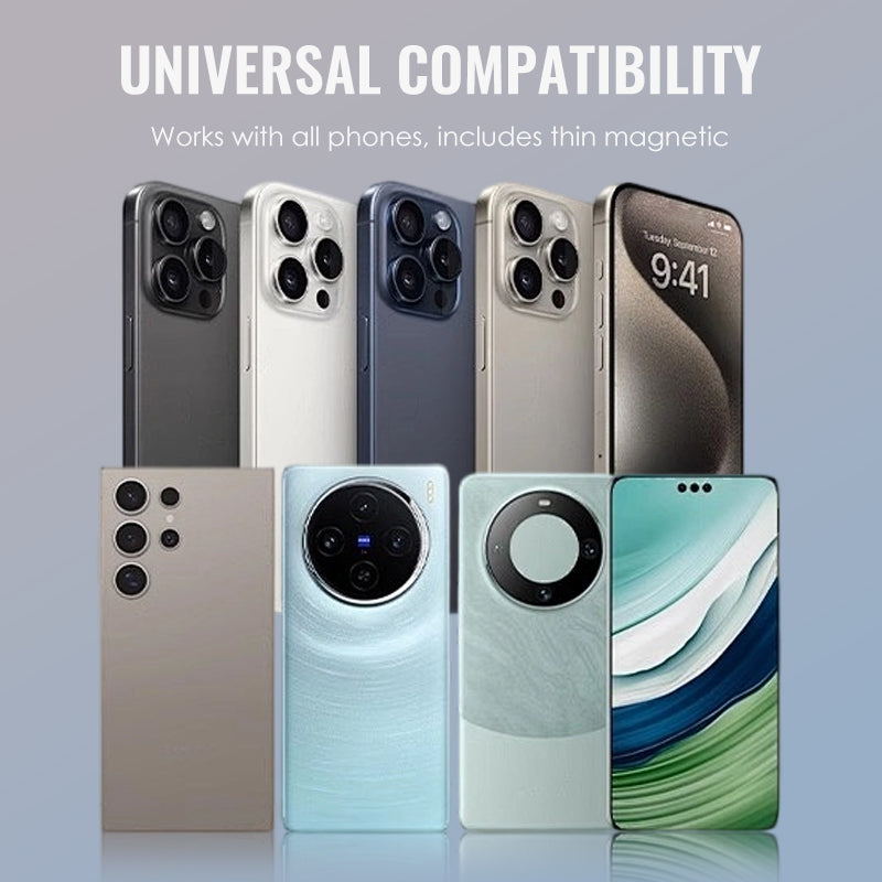 Freihändige magnetische Telefonhalterung für den Nacken