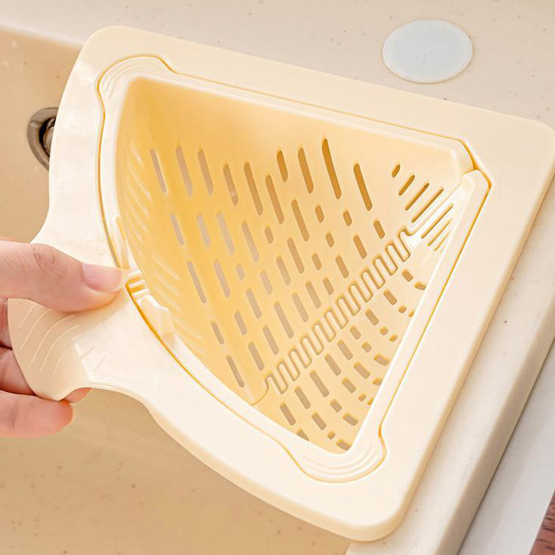 🔥Solange der Vorrat reicht 40 % Rabatt!🎉Magnetic Suction Space-Saving Corner Sink Strainer