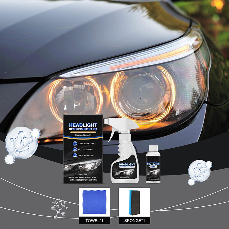 Car Headlight Restoration Kit