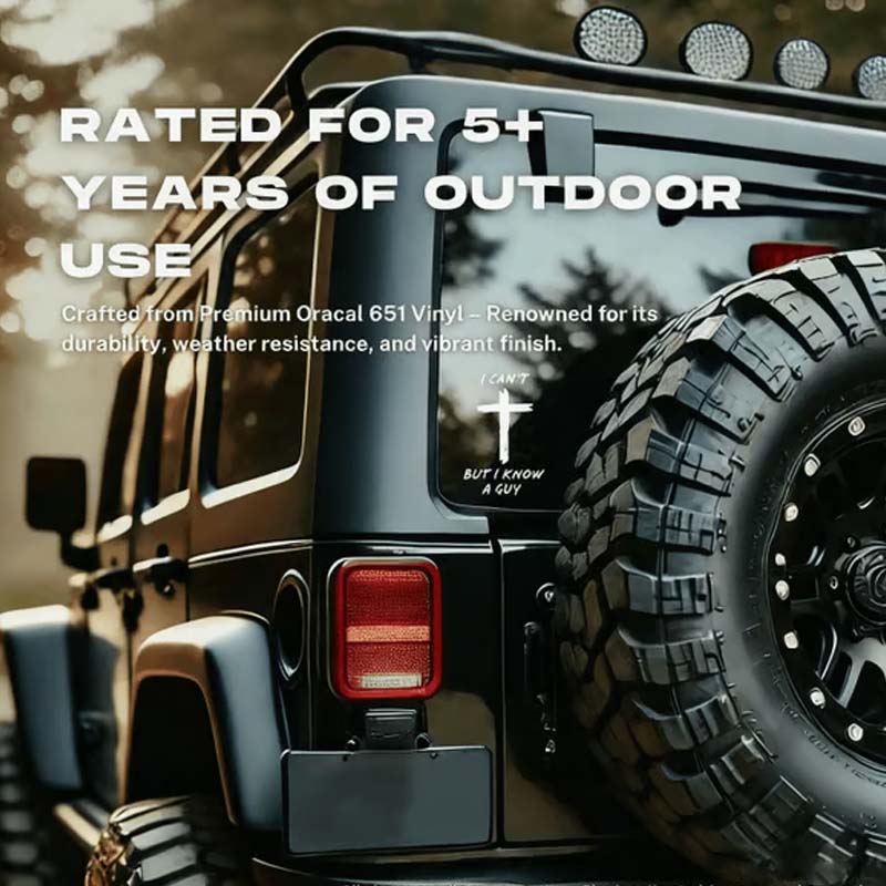 ✝️🚗Christlicher Autoaufkleber