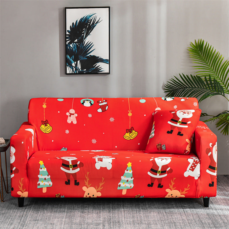 📢 50% RABATT – SPEZIALANGEBOT! ✨Weihnachtlicher Stretch-Sofaschoner – Passform für alle gängigen Modelle