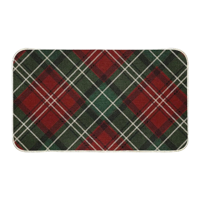 🎄✨Weihnachts-Küchenmatte für gemütliche Festtage - Rutschfest, leicht zu reinigen mit weihnachtlichen Dekormotiven