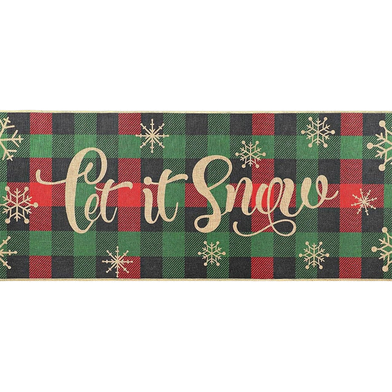 🎄✨Weihnachts-Küchenmatte für gemütliche Festtage - Rutschfest, leicht zu reinigen mit weihnachtlichen Dekormotiven