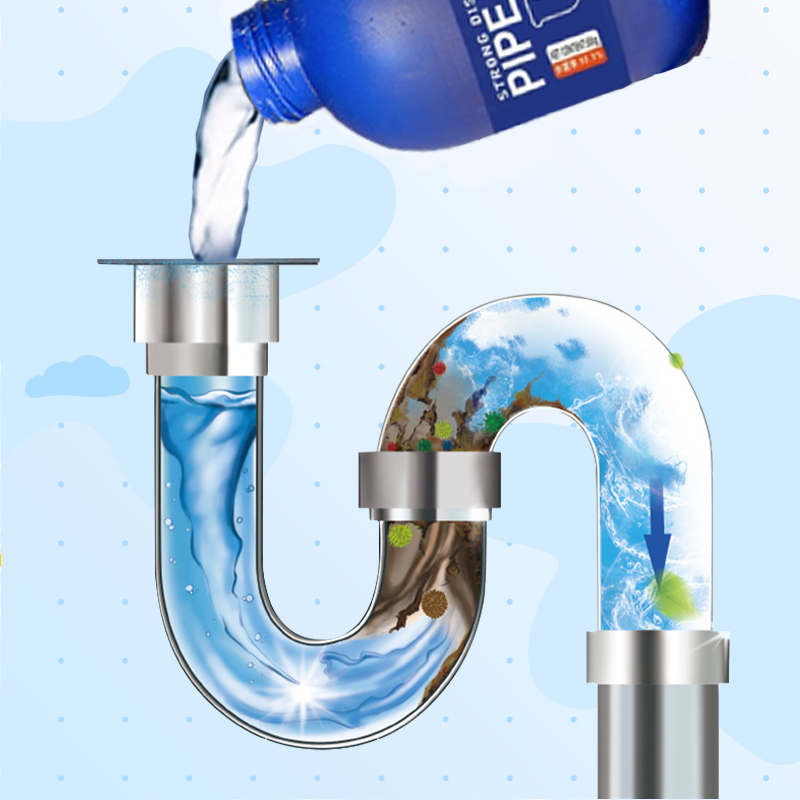 Leistungsstarker Abfluss-Deodorant & Rohrreiniger