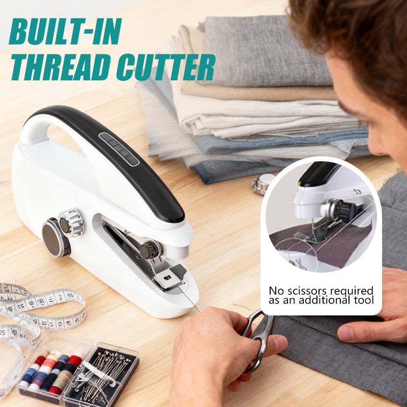 🔥Black-Friday-Mega-Angebot – 50 % Rabatt!🔥Kleine tragbare elektrische Nähmaschine