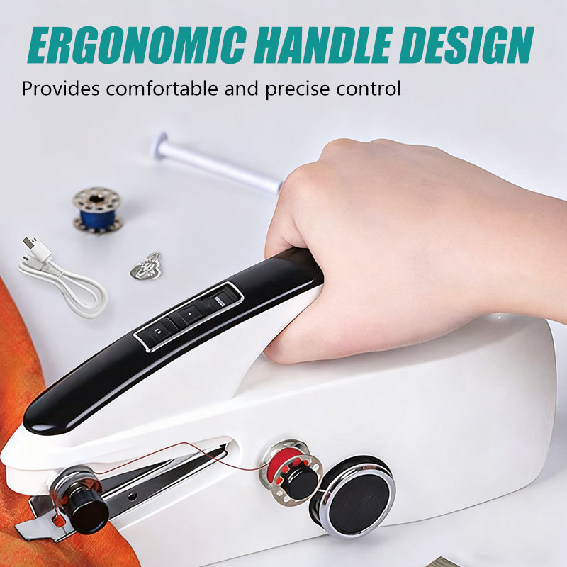 🔥Black-Friday-Mega-Angebot – 50 % Rabatt!🔥Kleine tragbare elektrische Nähmaschine