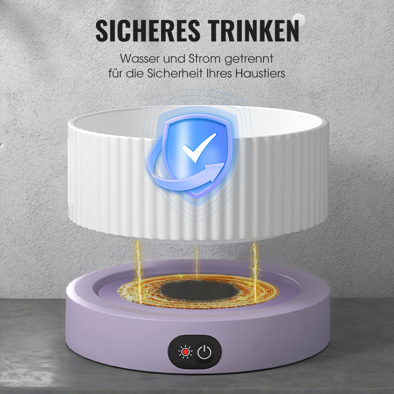 Beheizter Keramik-Wassernapf für Kleintiere