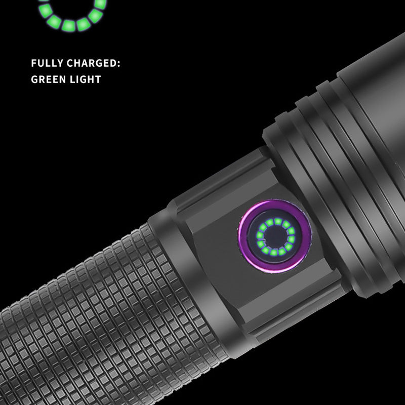 ✨40 % RABATT✨Wiederaufladbare Multifunktions-UV-Taschenlampe