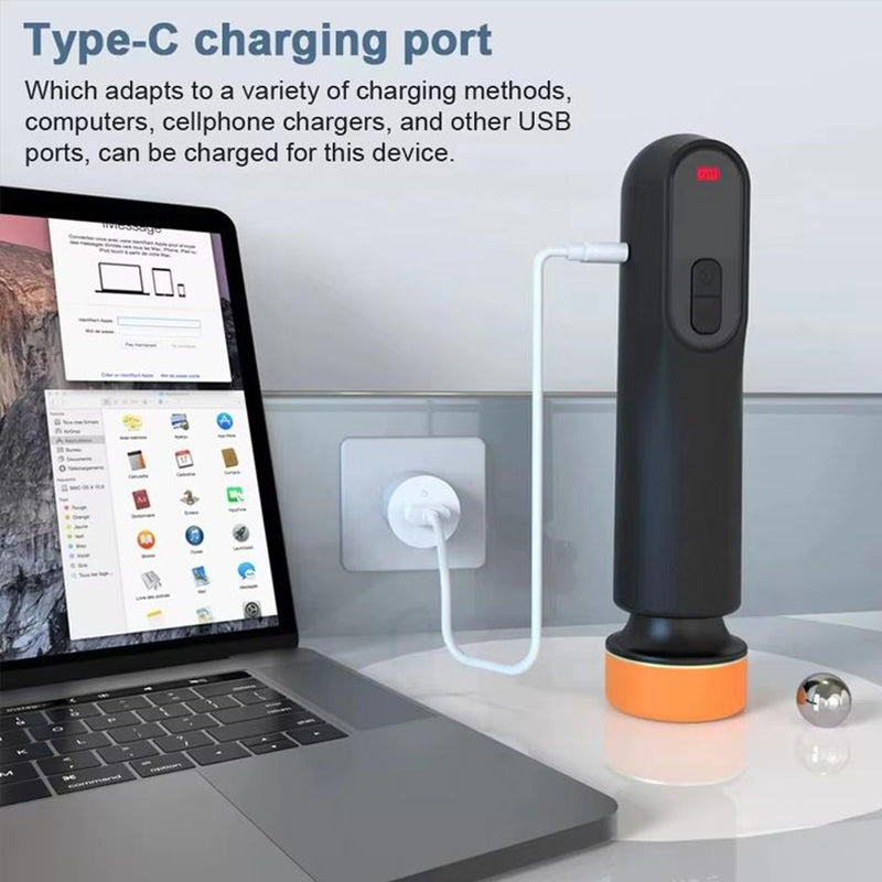 Professioneller kabelloser Autopolierer & Wachs-Applikator – Lackaufbereitung, Kratzerentfernung & Scheibenentferner in einem Gerät