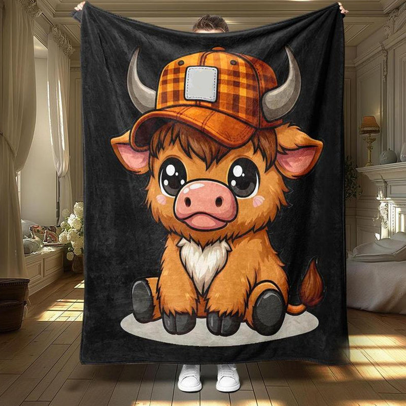 🔥Black-Friday-Mega-Angebot – 50 % Rabatt! 🐮Weiche & gemütliche Cartoon-Kuh Decke
