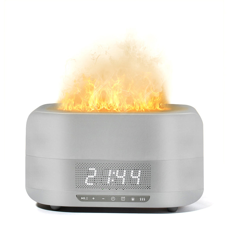 💖Black-Friday-Mega-Angebot – 50 % Rabatt!💖Flammen Aromatherapie Diffusor Luftbefeuchter mit Bluetooth-Lautsprecher