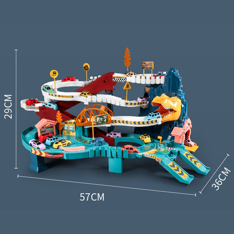 đ„ Black Friday - 50 % Rabatt zum Tiefstpreis! đ„Dinosaurien-Aufprall-Strecken-Spielzeugset fĂŒr Kinder