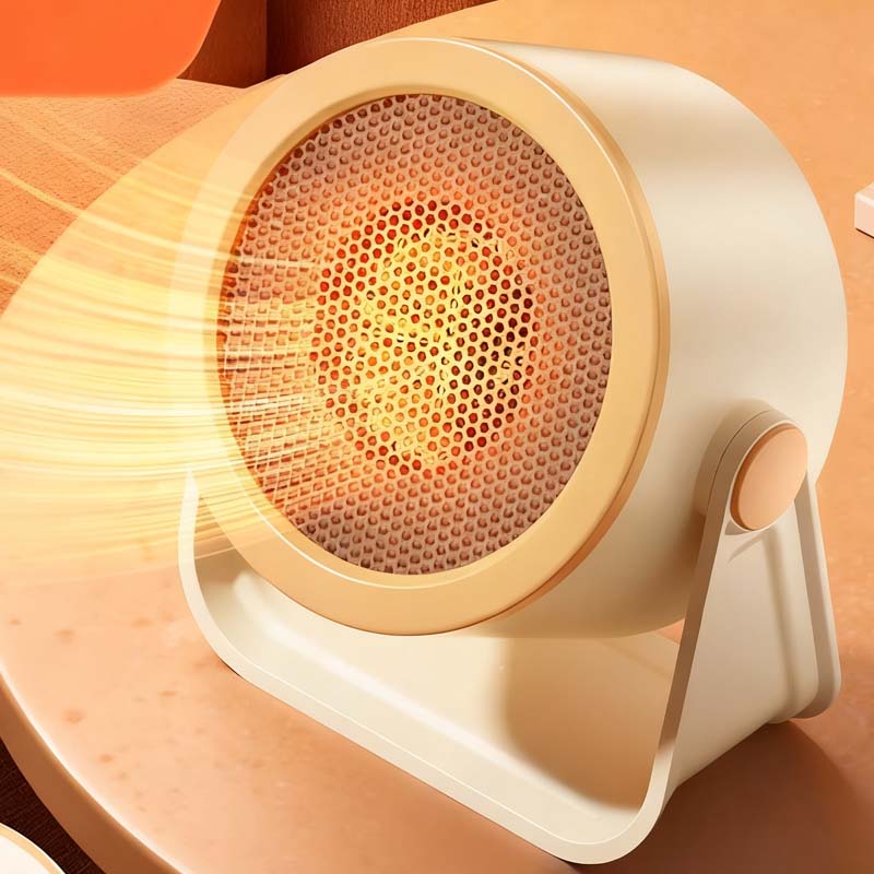 🔥 50% RABATT! 🔥 Mini-Tisch-Heizlüfter – schnelle Wärme für Büro, Schlafzimmer & Schreibtisch, kompakt & leise