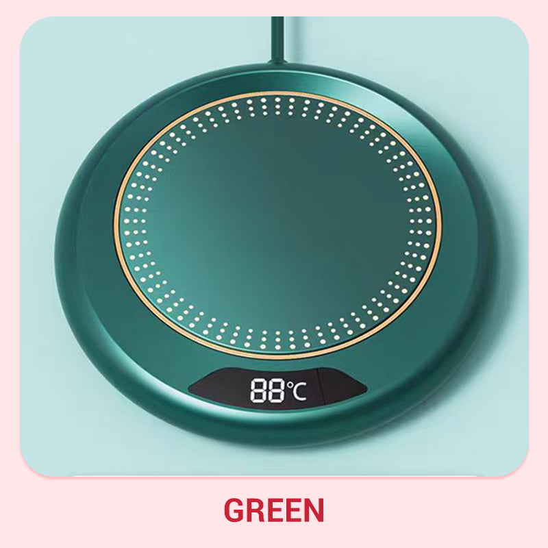 ♨️ 50% RABATT! ☕ Elektrischer Tassenwärmer mit 3 Temperatureinstellungen – hält Kaffee & Tee warm