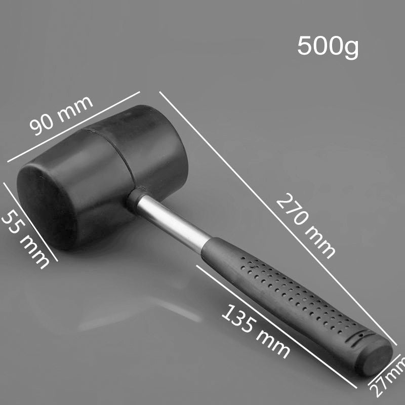 Multi-functional Tile Installation Rubber Hammer