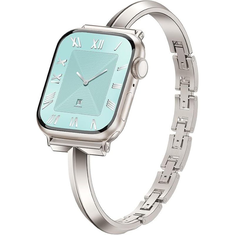 Edelstahl-Slim-Armband für Uhren