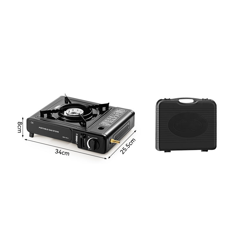 🔥 50% RABATT! 🏕️ Tragbarer Kocher für Butan & Flüssiggas – Dual-Fuel-Kompatibilität, 2900 W Leistung & Ultra-Tragbares Design für Camping ⛺