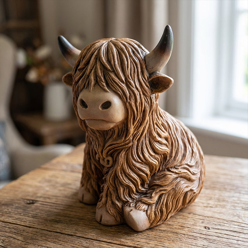 🔥🎁 Neuerscheinung 50% RABATT 💥🐮 Die gemütliche Highland-Stimmung: Hochlandrinder-Lampe