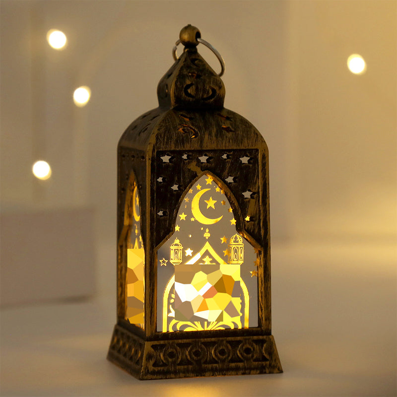 Orientalische LED-Laterne – Stimmungsvolle Deko mit Kerzenlicht-Effekt 🕌✨