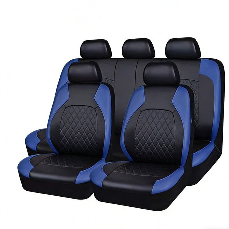 🔥HEISSER VERKAUF 50% RABATT🎁9-teiliges Autositzbezug-Set aus Leder mit universeller Passform