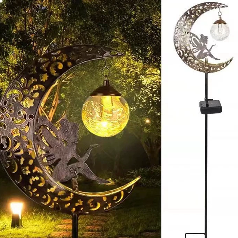 Solar Gartenstecker „Blumenfee“ – LED Gartenleuchte für Rasen, Garten & Terrasse🧚♀️🌸