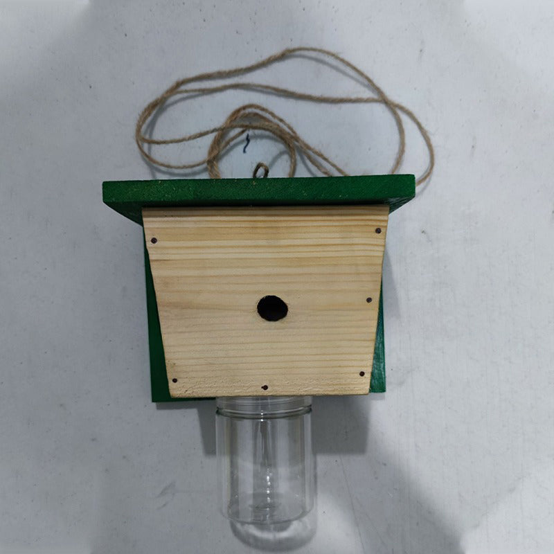 🐝🌳 Wespen- & Insektenfalle aus Holz – Effektiver Schädlingsfänger für Garten & Outdoor