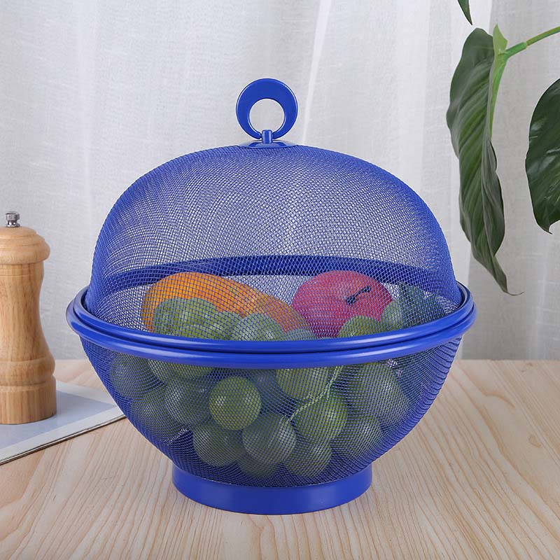 Kreativer Obst- & Gemüsekorb mit Deckel – zum Waschen, Abtropfen & Aufbewahren – platzsparend, praktisch & hygienisch – ideal für Küche & Kühlschrank🍎🥬