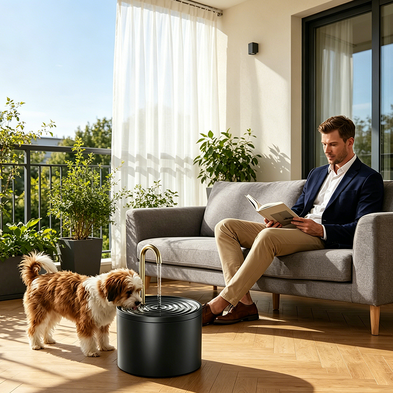 ⏰ 50 % RABATT – Nur für kurze Zeit ✨Trinkbrunnen für Katzen & Hunde 🐾 Wasserzirkulation, Leiser Betrieb & Einfache Reinigung💧