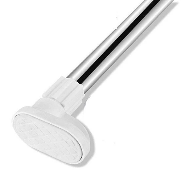 🚫🛠️ Duschstange ohne Bohren – ausziehbare Klemmstange für Duschvorhang, Bad & als Wäschestange🚿