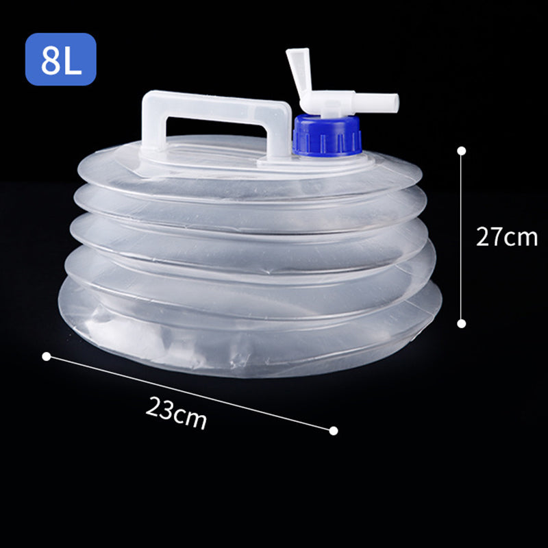 đ§BPA-freier FaltwasserbehĂ€lter â aus lebensmittelechtem Kunststoff, geruchsneutral & stabil, perfekt fĂŒr Trinkwasser, Kochen & Outdoor đïž