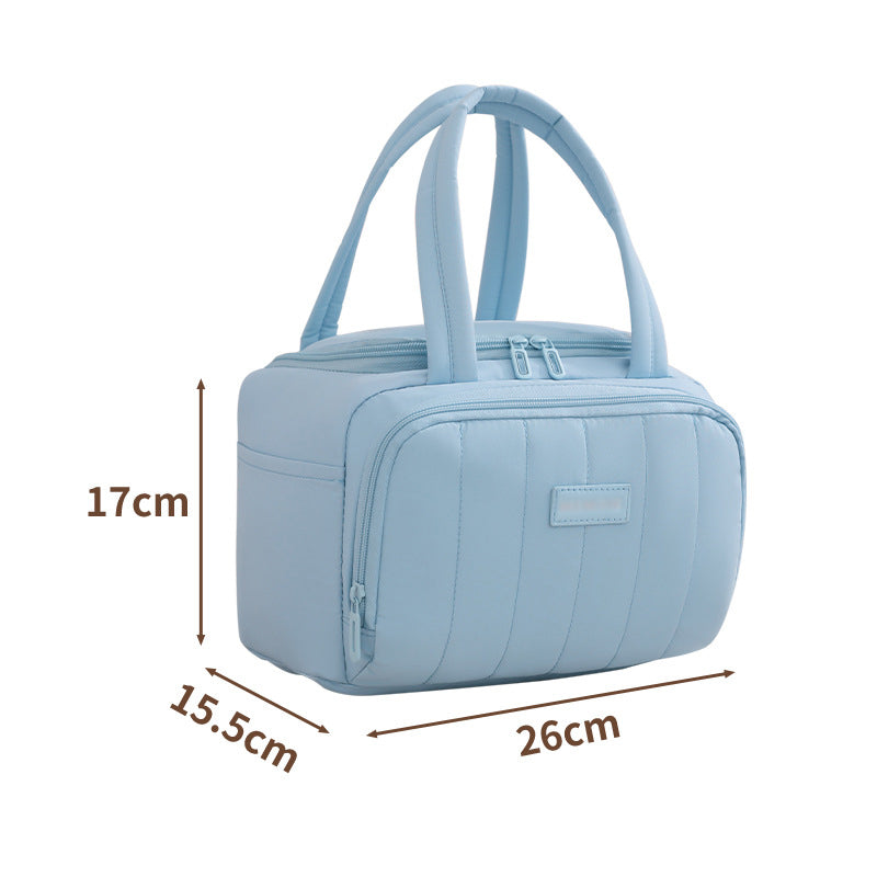 🥪 Isolierte Lunch-Tasche mit Tragegriff – Thermotasche für Arbeit, Schule, Picknick und unterwegs