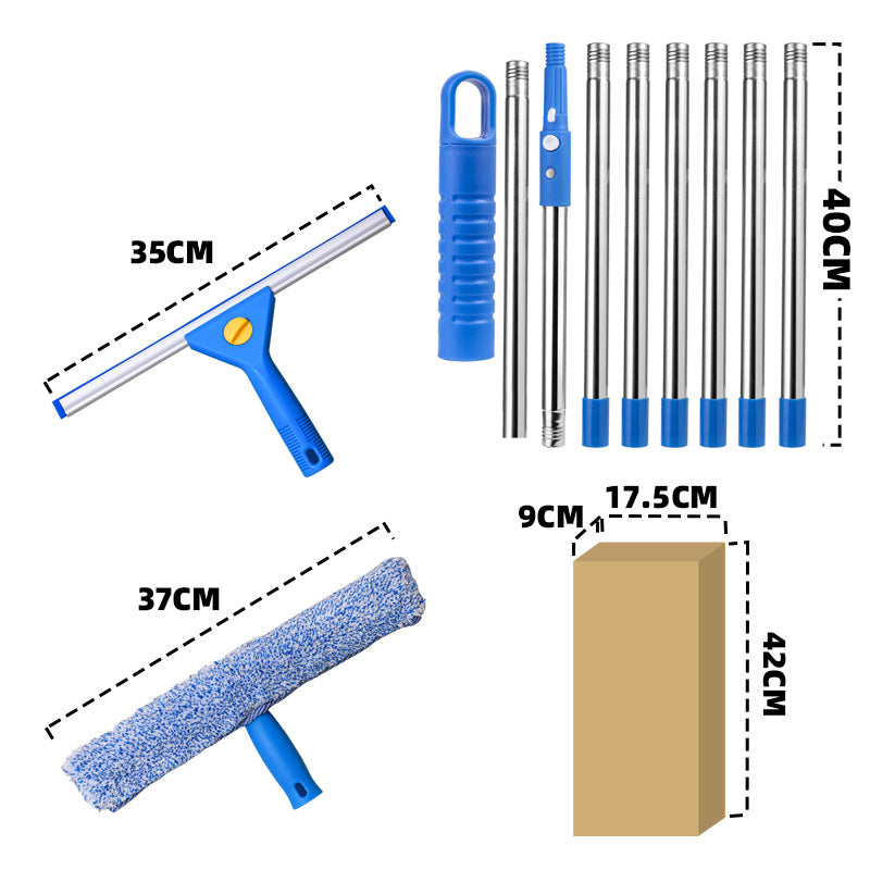 🪟 50 % Rabatt – Vielseitiger Silikon-Abzieher – für Fenster, Spiegel, Fliesen & Arbeitsplatten – tropffreie Reinigung & streifenfreier Glanz ✨