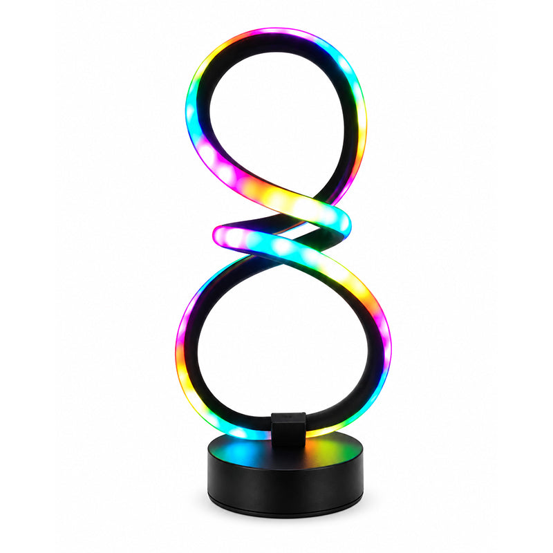 ✨ Nur für kurze Zeit: 50 % Rabatt – Elegante LED-Tischleuchte im Spiral-Design aus Aluminium mit 3 Lichtfarben & USB-Stromversorgung