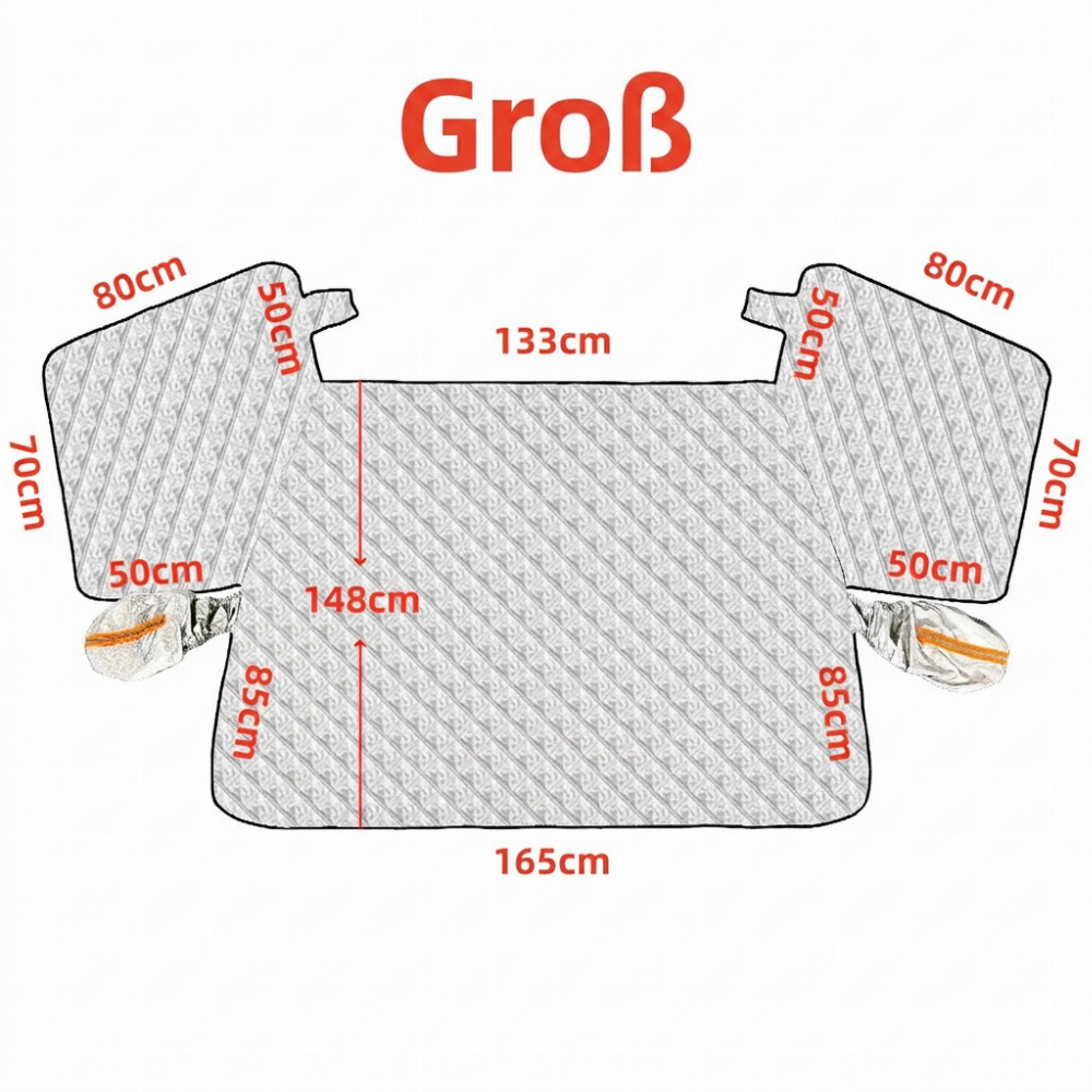 ⏳50% RABATT! ❄️ Magnetische Frontscheibenabdeckung – verdickt, wasserdicht & schützt vor Schnee, Eis & Frost