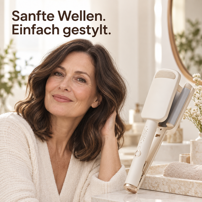 🔥50 % RABATT! 32-mm-Welleneisen für weiche große Wellen – 4 Temperaturstufen