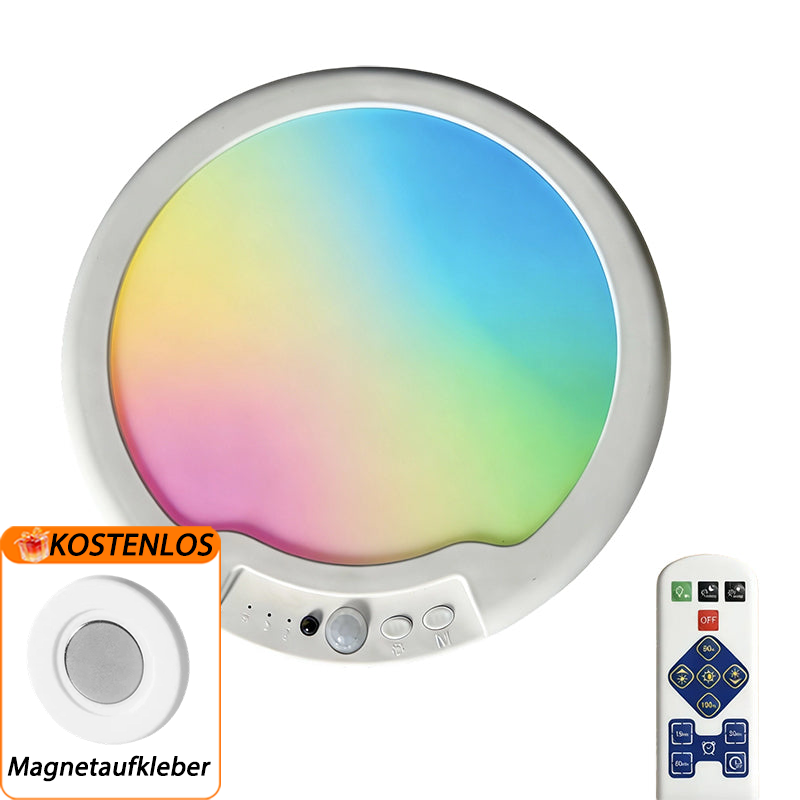 💡 50% Rabatt – Wiederaufladbare LED-Deckenleuchte mit Bewegungssensor & Sprachsteuerung, ohne Schalter
