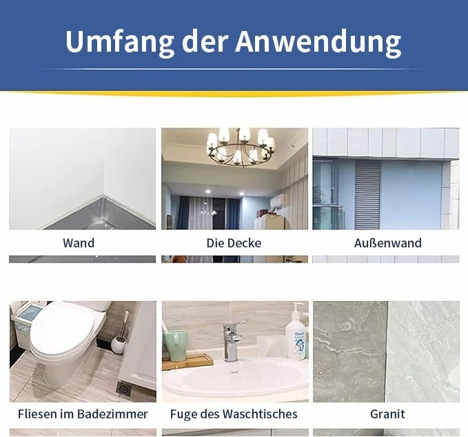 Schimmel- & Flechtenentferner Schaum – Tiefenreiniger gegen Stockflecken an Fugen, Silikon & Wänden mit Langzeitschutz ✨🚿🧼