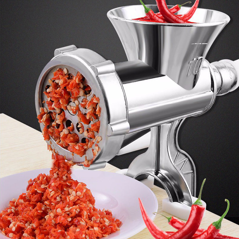 🔪 50% RABATT! 🥩 2-in-1 Multifunktionaler Fleischwolf & Wurstfüller – Leistungsstark, einfach zu reinigen & vielseitig – Perfekt für hausgemachte Wurst & Hackfleisch 🏠