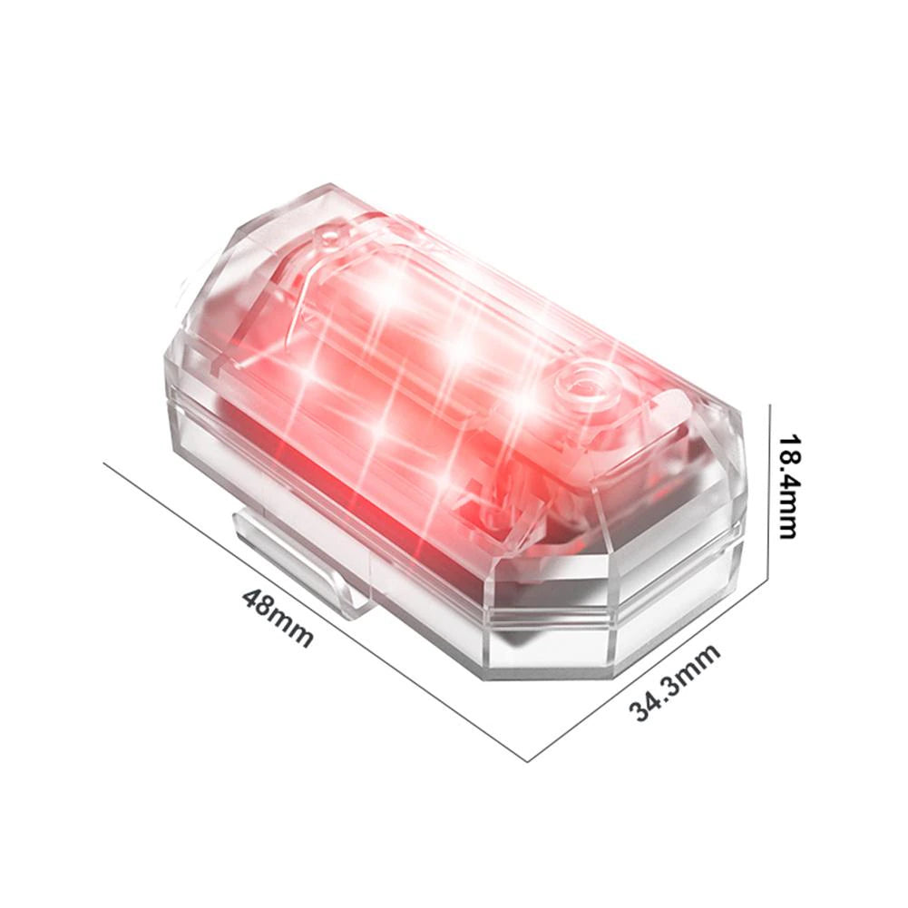 Vielseitig einsetzbarer LED-Blitzlichtschutz.
