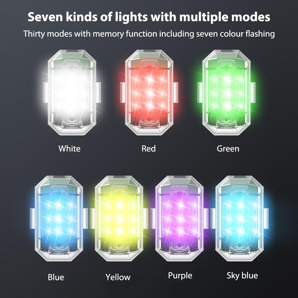 Vielseitig einsetzbarer LED-Blitzlichtschutz.