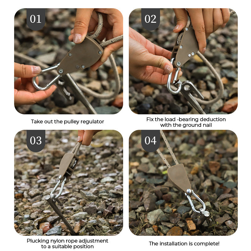 🌄Winddichtes Outdoor-Seil