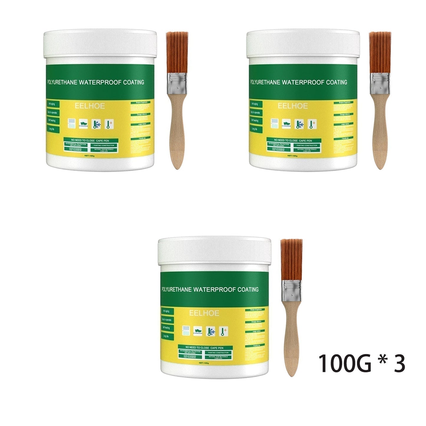 💧Transparenter wasserdichter Kleber inkl. Pinsel - Heute bis zu 50% Rabatt🔥