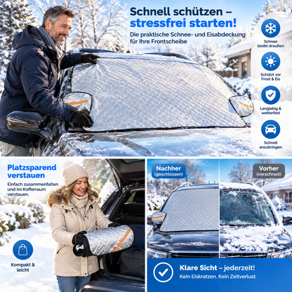 🚗 50% Rabatt! Magnetische Ganzjahres-Windschutzscheibenabdeckung – wasserdicht, gegen Schnee, Eis & Sonne