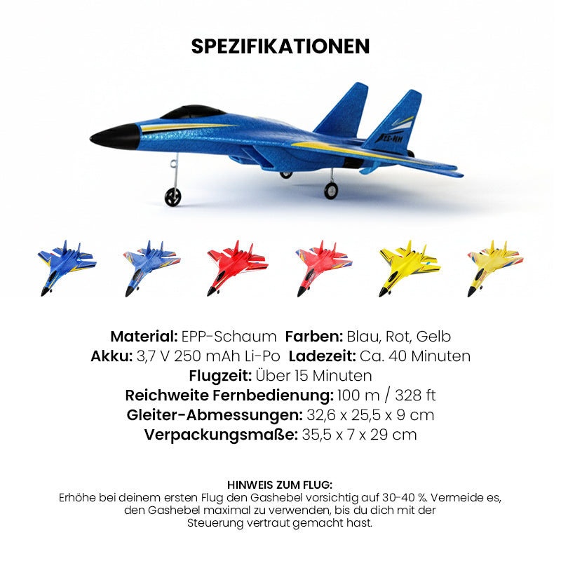 🎄Weihnachtsverkauf⏳ Letzter Tag: 50 % auf das gesamte Sortiment!⏰✈️ 2.4GHz RC Segelflugzeug mit Kreisel——Lieblingsspielzeug von Kindern