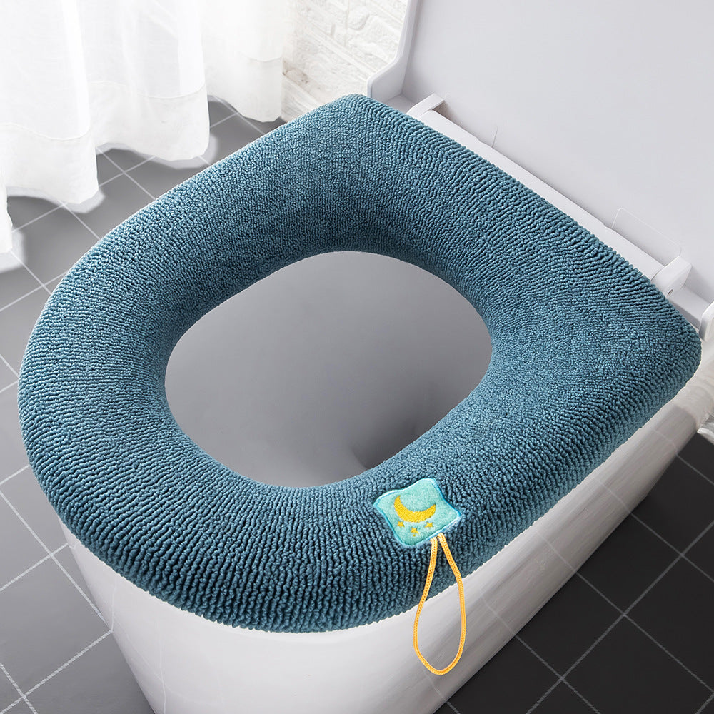 Universeller WC-Sitzbezug – weich, dick gepolstert & waschbar für den ganzjährigen Gebrauch 🚽✨